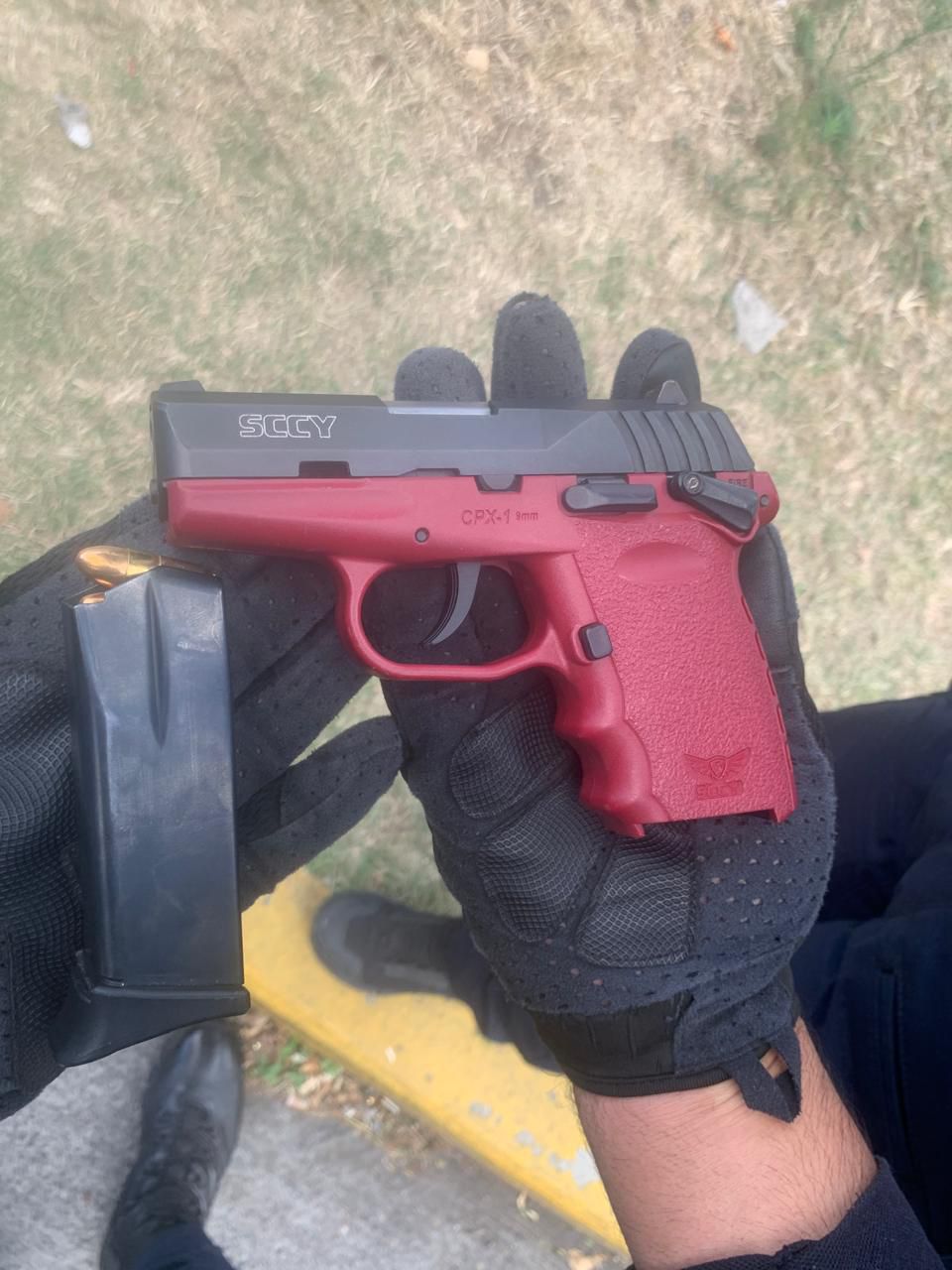 Recuperan Ferrari robado en Morelia, Michoacán.