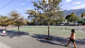 Parque público en San Pedro Garza García.