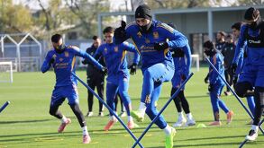 Juan Brunetta entrenando con Tigres previo a la jornada 4 del Clausura 2026 en la Liga MX.