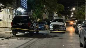 Movilización de policías en colonia Gloria Mendiola.