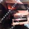 'El Gemelo' incendia camioneta tras no recibir pago de extorsión en Tlalpan
