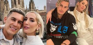 David Leal y Gigi Ojeda vía Instagram posando juntos demostrándose amor.