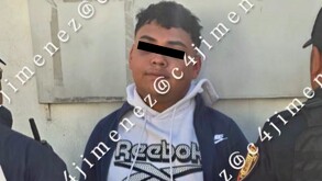 Policías detienen a tres hombres tras intentar asaltar a un señor en la alcaldía Álvaro Obregón.