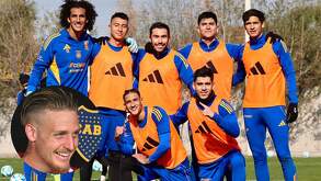 Jugadores de Tigres en el entrenamiento del inicio de semana previo a la jornada 4 del Clausura 2026.