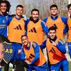 Jugadores de Tigres en el entrenamiento del inicio de semana previo a la jornada 4 del Clausura 2026.