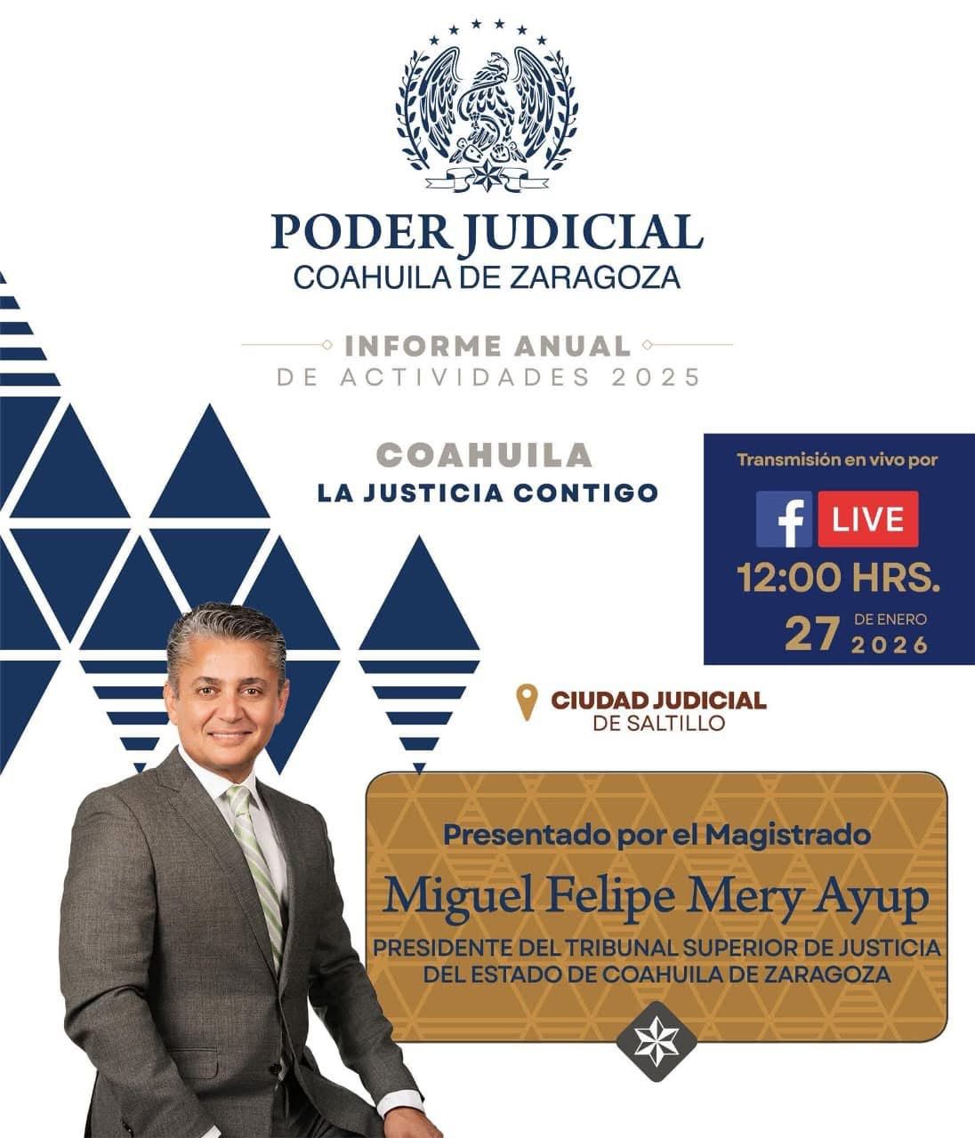 Transmisión en vivo del informe de Miguel Mery Ayup