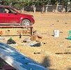 El campo de futbol de la comunidad de Loma de Flores, en el municipio de Salamanca, fue escenario de una escena marcada por la tragedia.