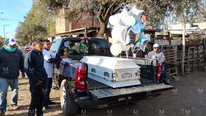 Sin conocer a las víctimas, Brayan Daniel cargó al menor y se colocó frente a él para cubrirlo de los disparos.