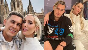 David Leal y Gigi Ojeda vía Instagram posando juntos demostrándose amor.