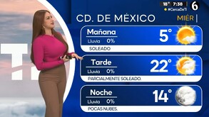 Habrán lluvias aisladas en el Estado de México, así como ambiente frío a muy frío con bancos de niebla.