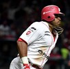 Jon Singleton jugando para los Diablos Rojos del México en la Temporada 2021 de la LMB.