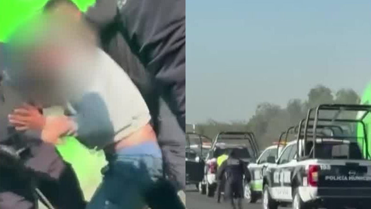 Un operativo sobre la carretera México-Pachuca permitió la detención de una persona tras el robo de una pipa en Hidalgo.