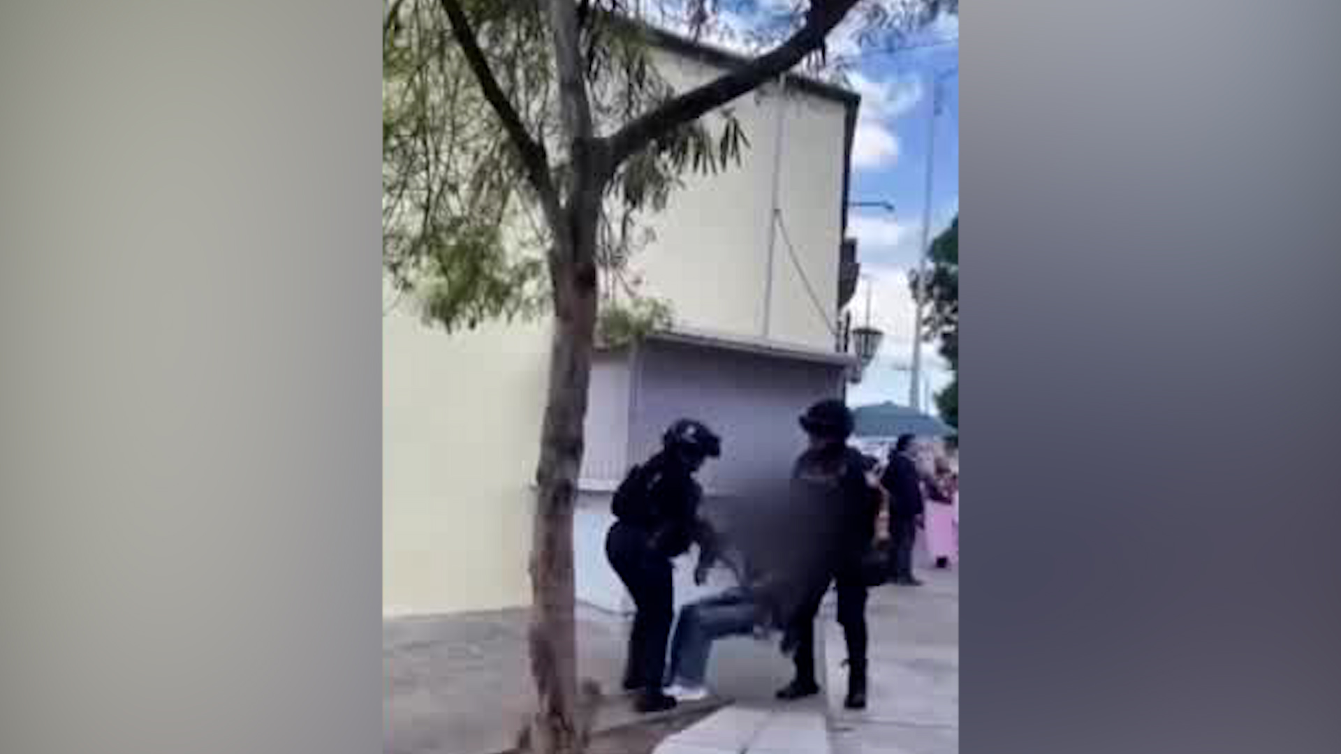 Le joven denunció el uso desmedido de la fuerza por parte de los agentes. Custodios en investigación.