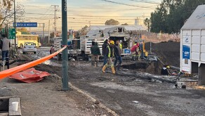 El director del Sapal calificó está fuga como una falla menor en comparación a la anterior ya que la ocasión pasada la rotura fue de tres metros.