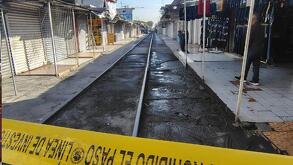 Movilización en Penny Riel en Monterrey.