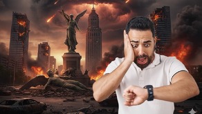 El Reloj del Apocalipsis, elaborado por el Boletín de Científicos Atómicos, se mantiene en 85 segundos antes de la medianoche. Esto significa.