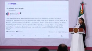 Sheinbaum tras mantener llamada con Trump.