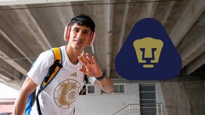 Uriel Antuna portando la camiseta de Tigres previo a su salida.