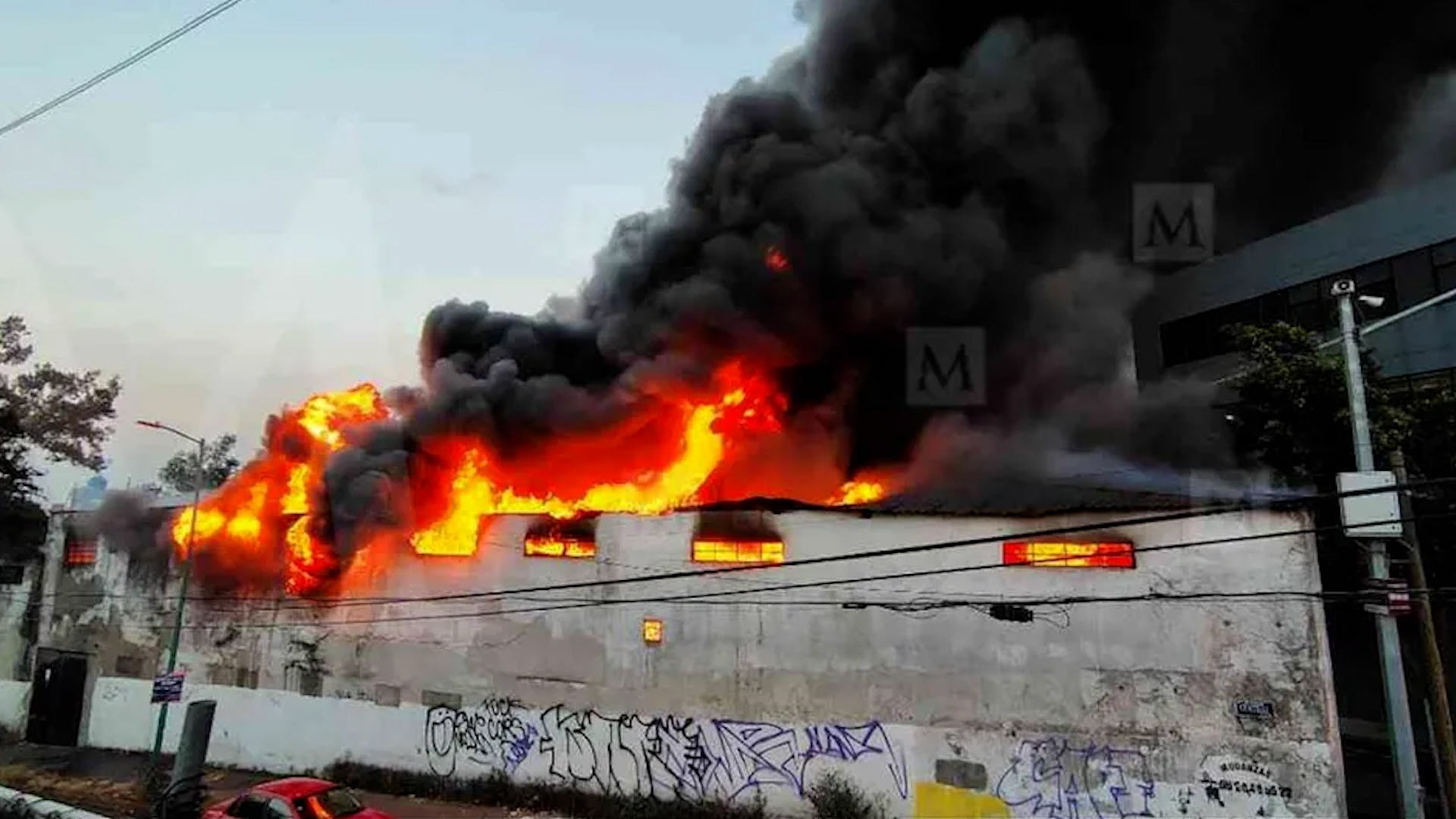 La estructura de este inmueble terminó afectada gravemente tras los hechos ocurridos durante este enero.