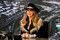 Alicia Villarreal dio declaraciones en Monterrey sobre su proceso legal.