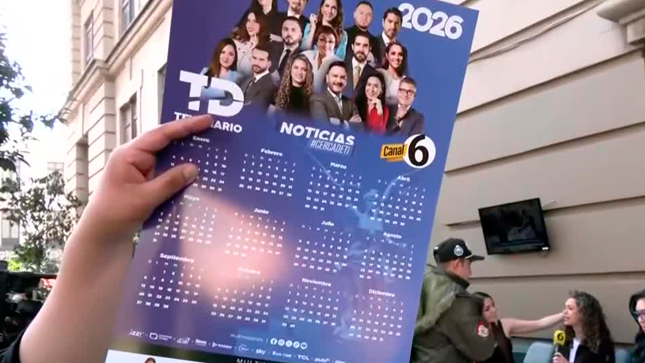 Canal 6 y Telediario te invitan al maratón de entrega de calendarios 2026.