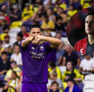 César Araújo con los colores del Orlando City.