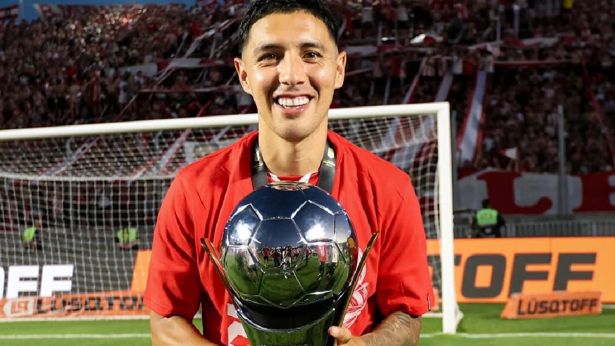 Leo Suárez fue campeón con Estudiantes de la Plata de la Liga de Argentina en 2025.