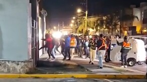 Mototaxistas se manifiestan contra la Guardia Nacional en Zapopan por presunto abuso de autoridad