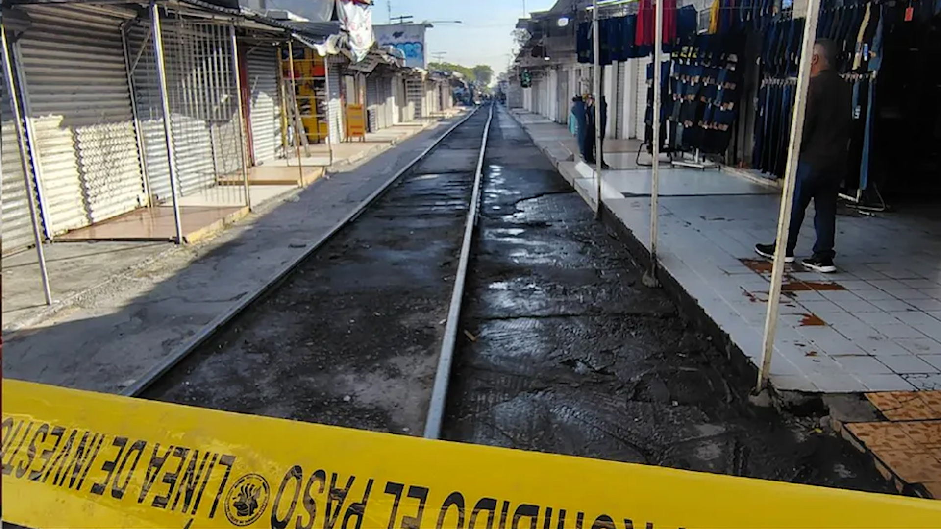 El lugar de los hechos operó como local de venta de ropa, y luego como vivienda.
