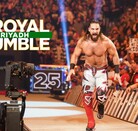 Seth Rollins entrando al Royal Rumble de 2024.