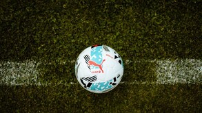 Balón especial de LaLiga española.