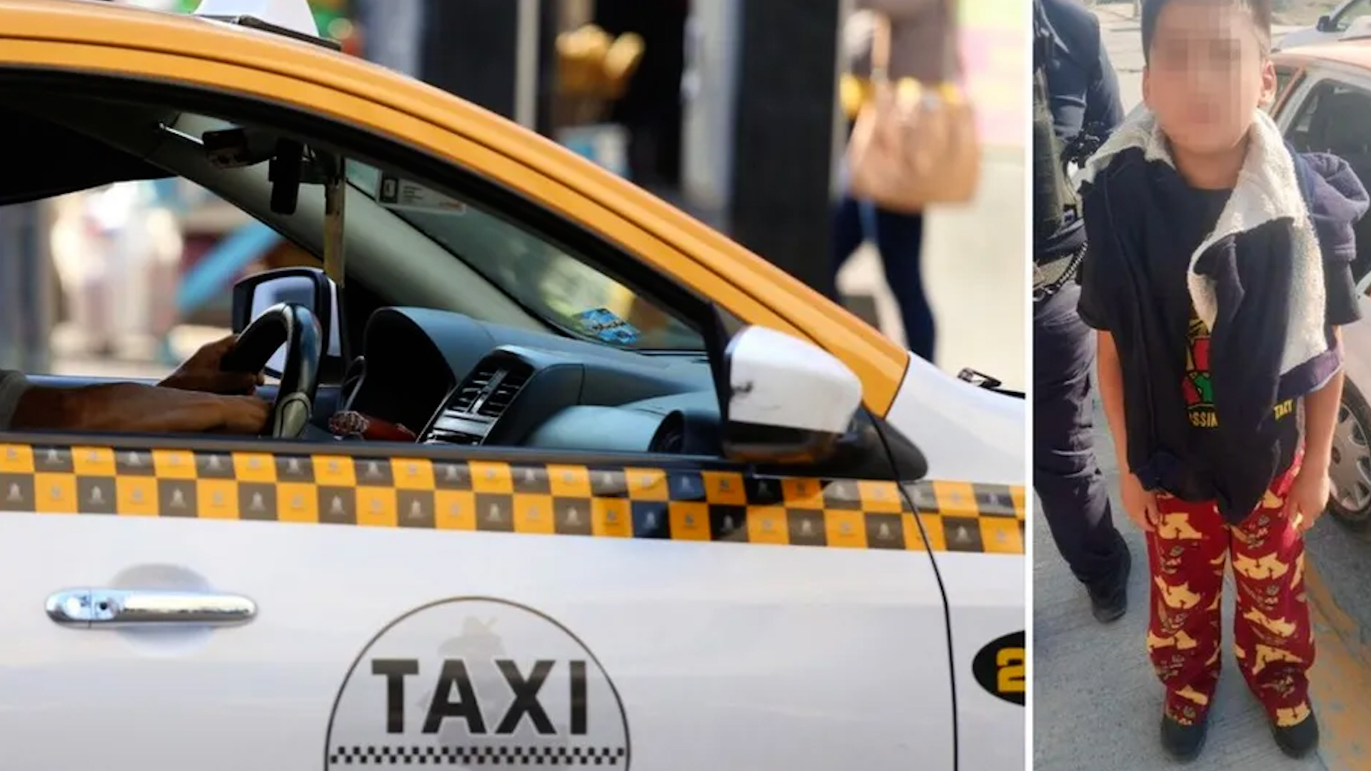 La víctima pidió ayuda  aun taxista que circulaba por la zona, el conductor llamó a las autoridades.