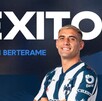 Germán Berterame en la foto donde es despedido por Rayados.