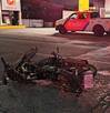 Motocicletas que participaron en accidentes en Monterrey.