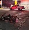 Motocicletas que participaron en accidentes en Monterrey.