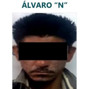 Ficha de sentencia de la Fiscalía del Estado de Jalisco con la imagen de Iván Álvaro ‘N' con los ojos censurados por un recuadro negro