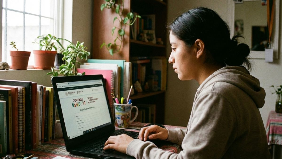Jóvenes Construyendo el futuro registro 2026