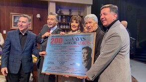 María Julia Lafuente en homenaje a Juan Ferrara