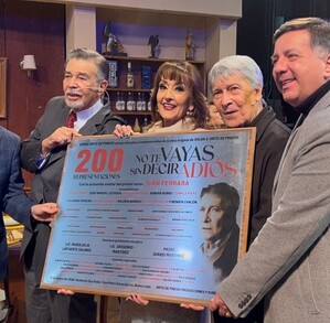 María Julia Lafuente en homenaje a Juan Ferrara