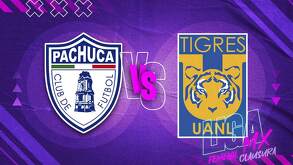 Pachuca y Tigres femenil se enfrentarán en la jornada 6 del Clausura 2026 en la Liga MX.