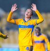 Jugadoras de Tigres Femenil celebrando el gol ante Atlas en la Jornada5 del Clausura 2026.