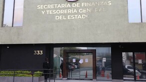 Instalaciones de la Tesorería de Nuevo León.