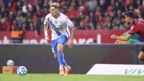 Emiliano Gómez durante el partido Atlas vs Puebla de la jornada 1 del Clausura 2026 de la Liga MX.