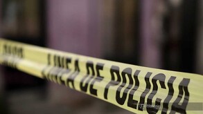 Línea de policía por asalto en la colonia Roma