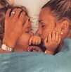 Erin Oudshoorn en fotos junto a su hija vía Instagram.