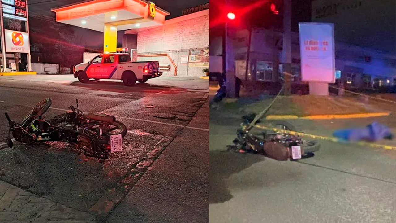 Dos accidentes ocurridos durante la madrugada del domingo 1 de febrero dejaron como saldo la muerte de dos motociclistas en distintos puntos de Monterrey.