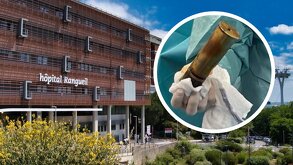 Joven es operado en Francia por artefacto explosivo ubicado en su recto.