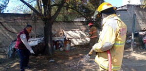 Taller clandestino de pirotecnia explota en el barrio Santa Isabel, Tultepec; hay una persona muerta.