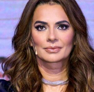 Cecilia Galliano en imagen con maquillaje.