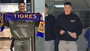 César Araújo llegó a Monterrey e hizo pruebas médicas y físicas para firmar contrato con Tigres.